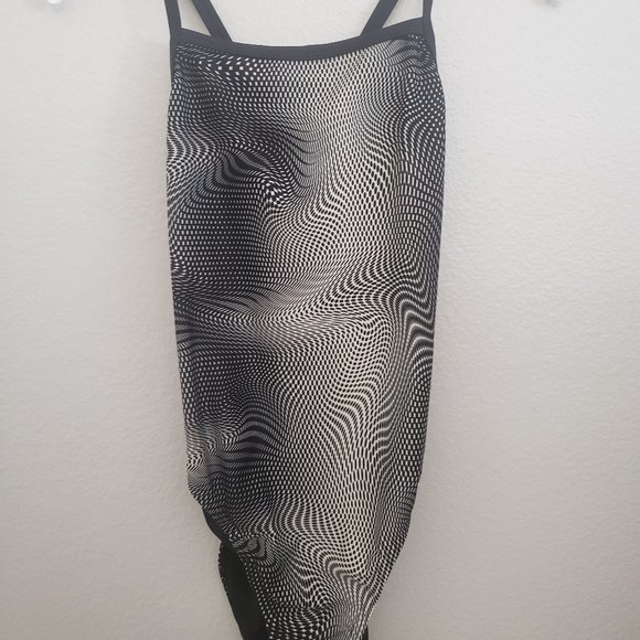 Speedo One Piece Swimsuit SZ 10/36 - Picture 10 of 11